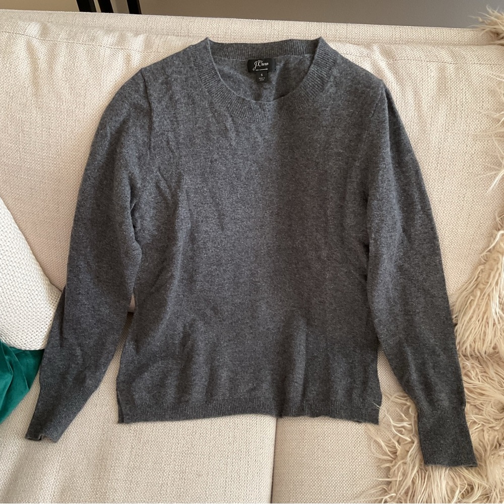 J crew crew neck sweater